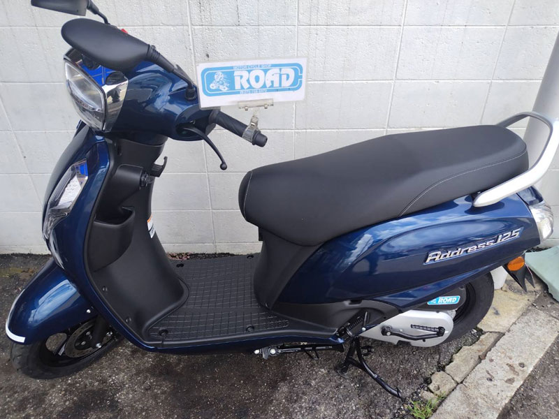 SUZUKIスズキ【アドレス125】ブルー